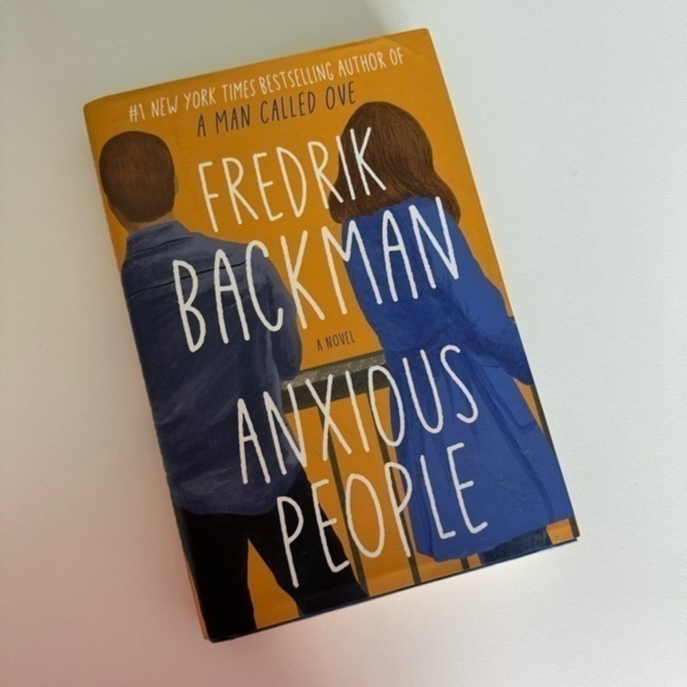 Anxious People by Fredrik Backman- HARDCOVER‎
